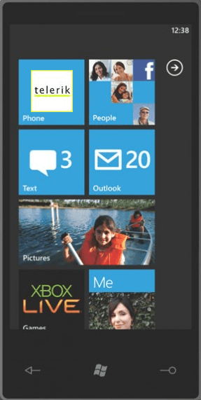 Telerik Silverlight Controls for Windows Phone