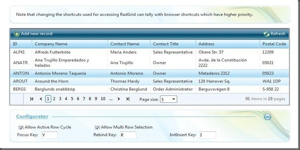 GridKeyNavigation