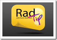 RadTips - Title - Original