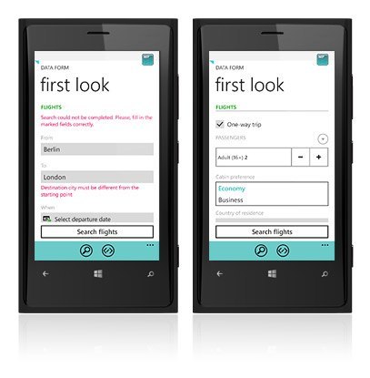 Windows Phone control