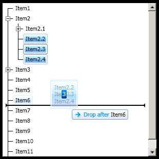 Telerik WPF Silverlight TreeView