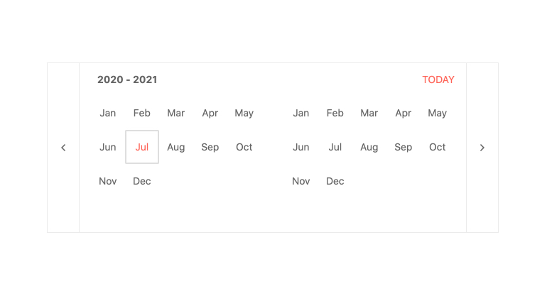 Kendo UI for Angular MultiViewCalendar - View Selection