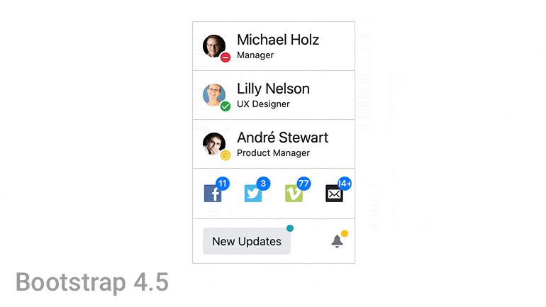 Bootstrap 5 Support