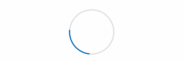 CircularProgressBar Indeterminate Progress
