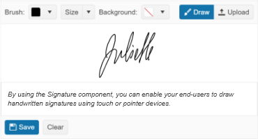 Signature overview