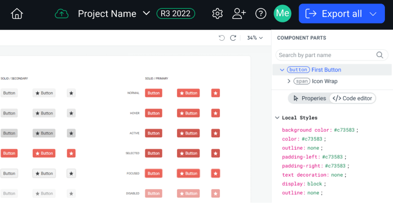 ThemeBuilder Smart Code Editor