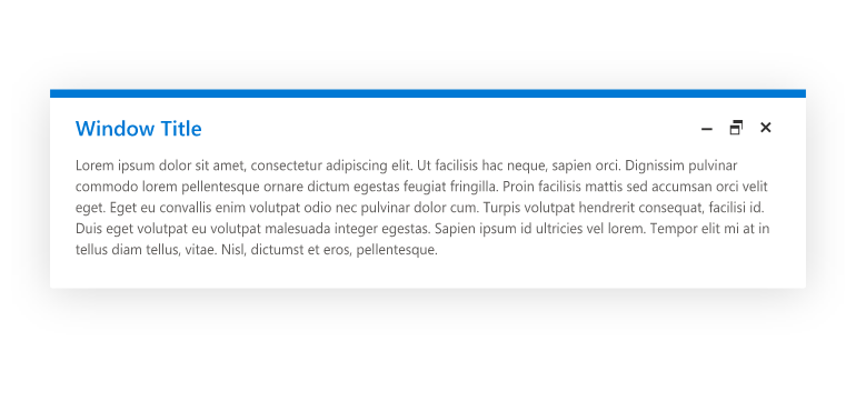 Fluent theme