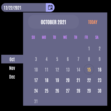 React DatePicker in Schedule Shore Leave app with min and max dates React DatePicker in Schedule Shore Leave app with min and max dates