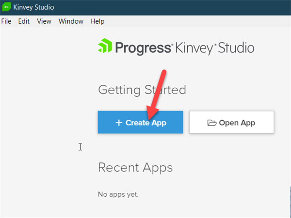 Create Sample Kinvey App Create Sample Kinvey App