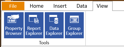 The Standalone Designer View Tab The Standalone Designer View Tab
