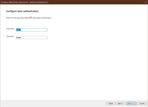 Configure Basic Authentication Configure Basic Authentication