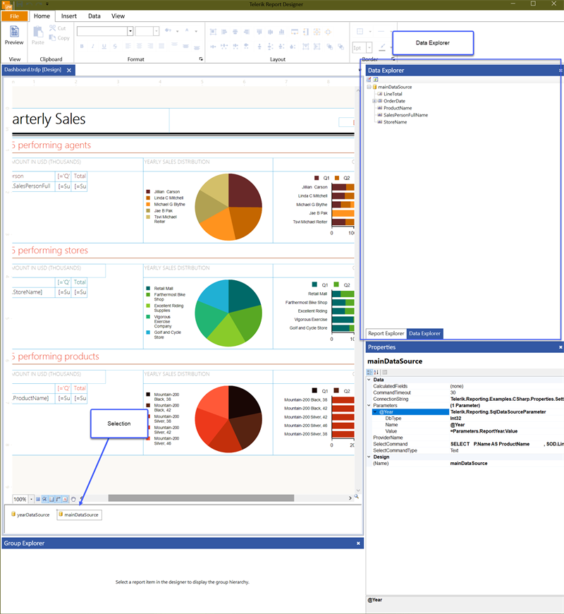 The Standalone Designer Data Explorer UI The Standalone Designer Data Explorer UI