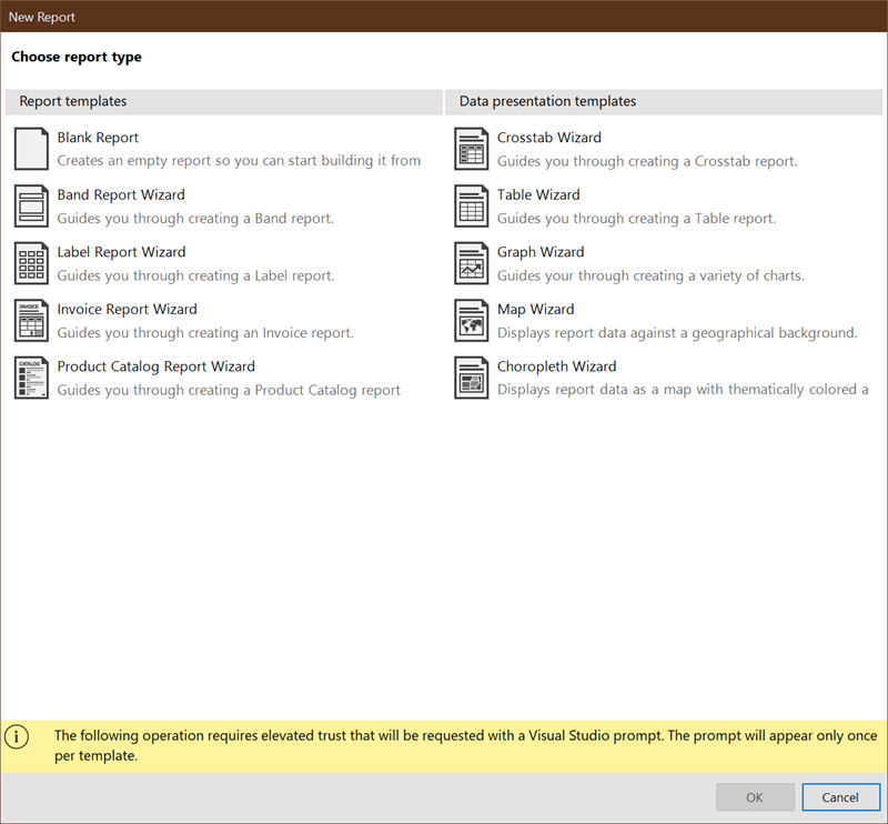 Visual Studio Designer Report Wizards Visual Studio Designer Report Wizards
