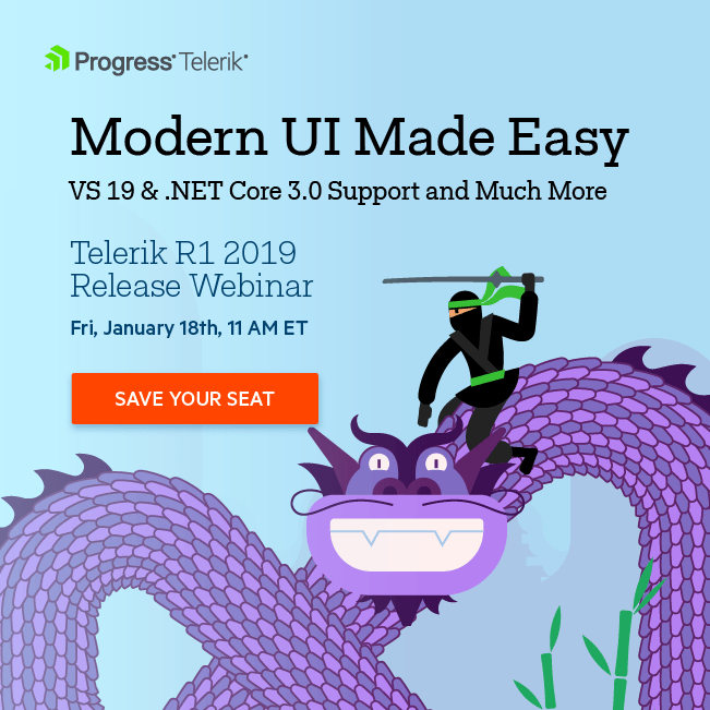 Telerik R1 Release Webinar 
