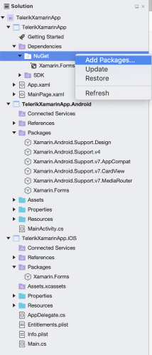 add-telerik-nuget-references Add Telerik NuGet References