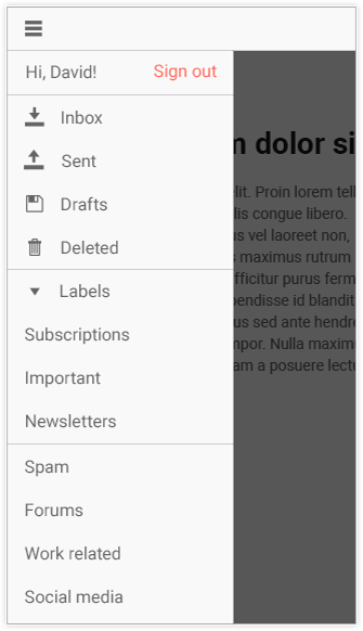KendoUI-angular-drawer-widget Kendo UI Angular Drawer Component