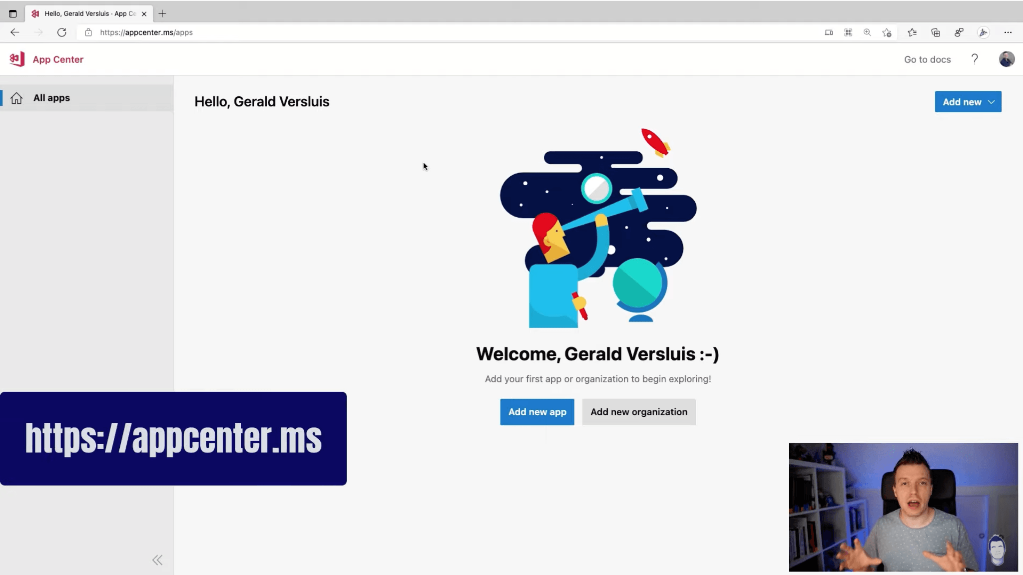 AppCenter AppCenter