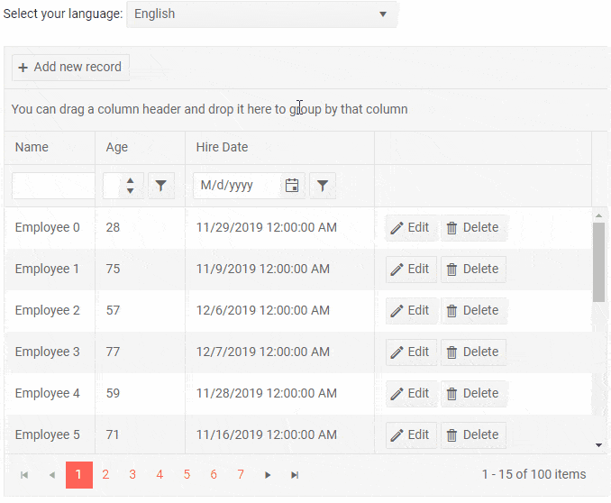 telerik blazor grid localization in action telerik blazor grid localization in action