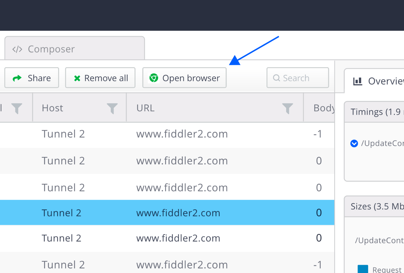 Preconfigured Browser Capturing Preconfigured Browser Capturing