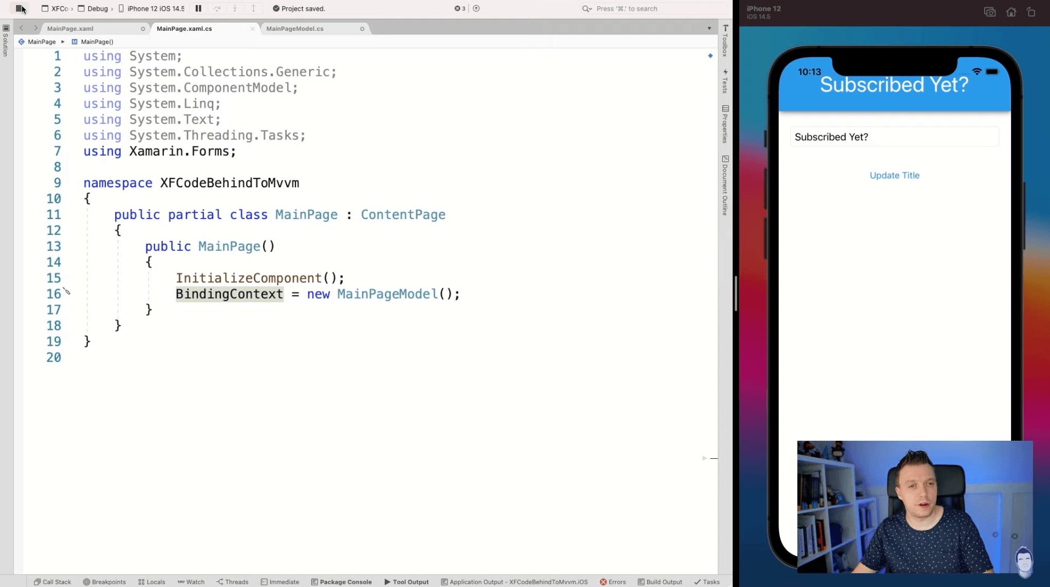 CodeBehindToMVVM CodeBehindToMVVM
