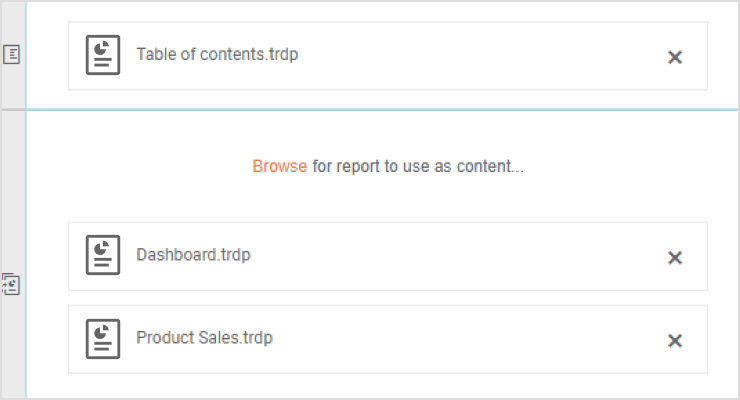 Report Book Support in Web Report Designer