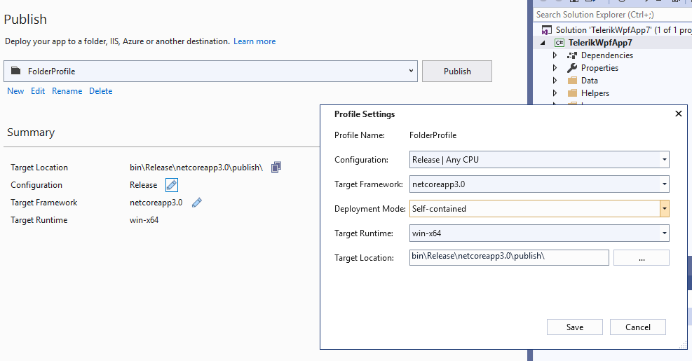 conffinal configure profile