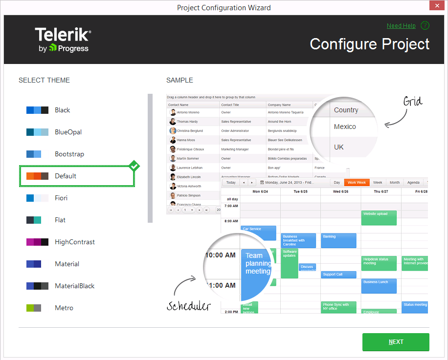 Configure Theme Configure Theme