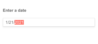 Telerik UI for ASP.NET Core DateInput
