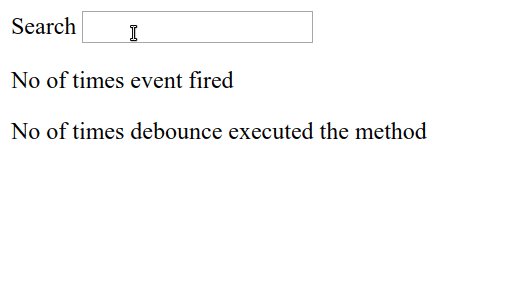 debouncing debouncing