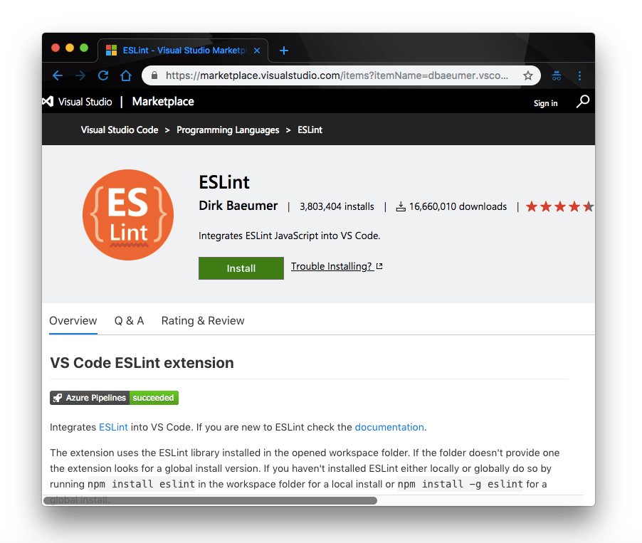 ESLint ESLint