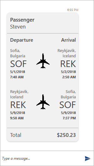FlightCard FlightCard