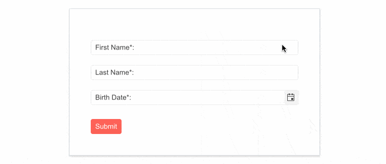 Telerik UI for Blazor Floating Label Component Telerik UI for Blazor Floating Label Component