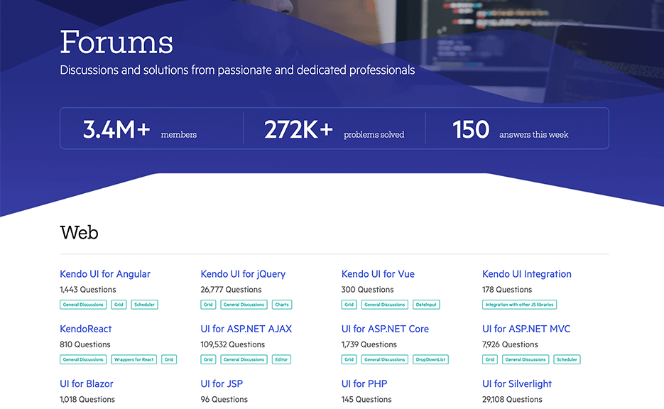 Telerik and Kendo UI Forums Hub Telerik and Kendo UI Forums Hub