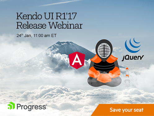 Kendo UI R1 2017 Release Webinar