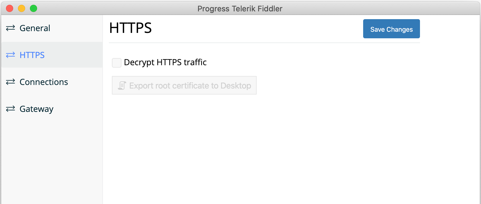 HTTPSSettings HTTPSSettings