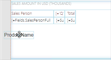 Improved Report Designer 