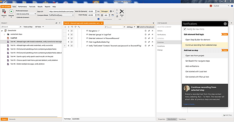In-product helpers