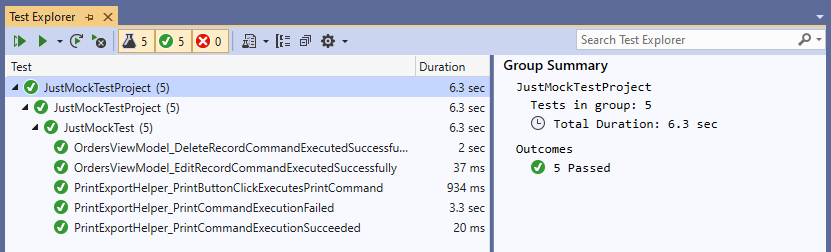 Just Mock Tests Run Results Just Mock Tests Run Results