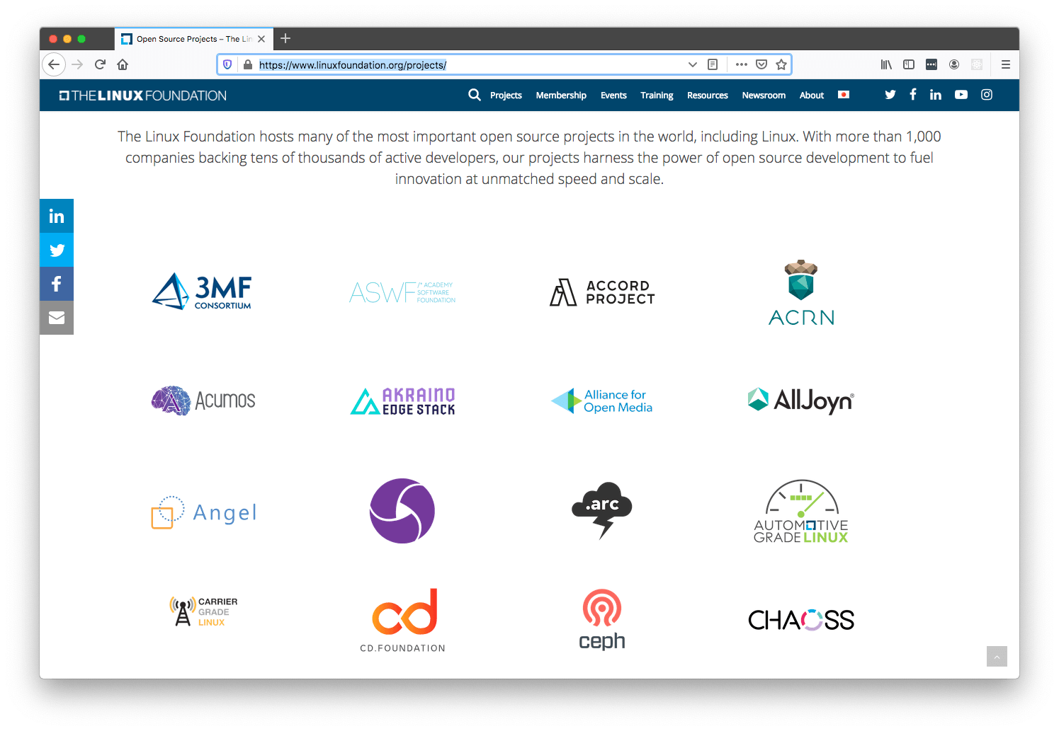 linux-foundation-projects
