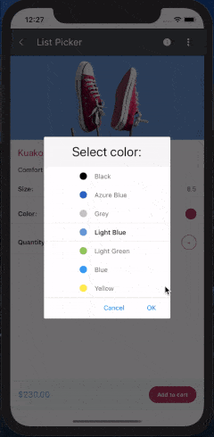 List Picker