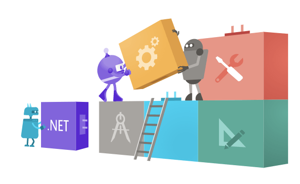Net6 .Net 6 characters building blocks