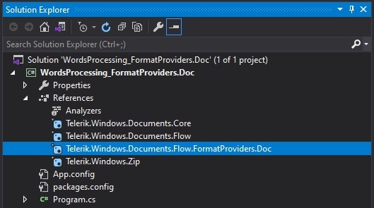 Packages_NetFramework_nuget Packages_NetFramework_nuget - Telerik.Windows.Documents.Flow.FormatProviders.Doc