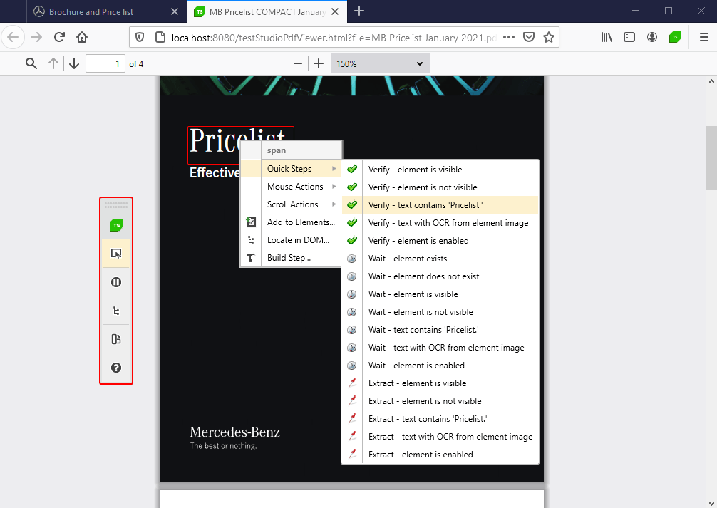 pdf validation automation pdf testing