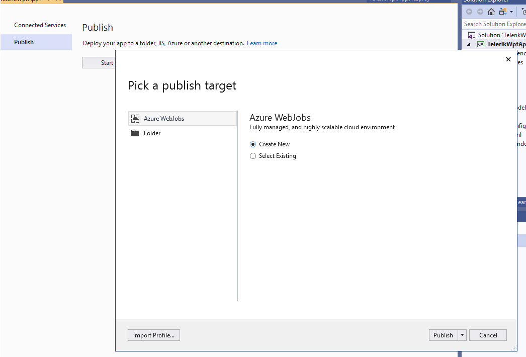publish2 publish dialog