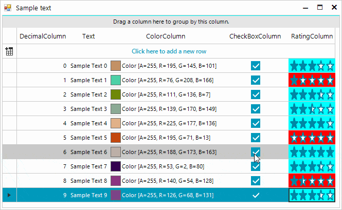 RadGridView_CellFormatting RadGridView_CellFormatting