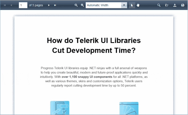 Telerik UI for ASP.NET AJAX RadPdfViewer Download or Print feature Telerik UI for ASP.NET AJAX RadPdfViewer Download or Print feature