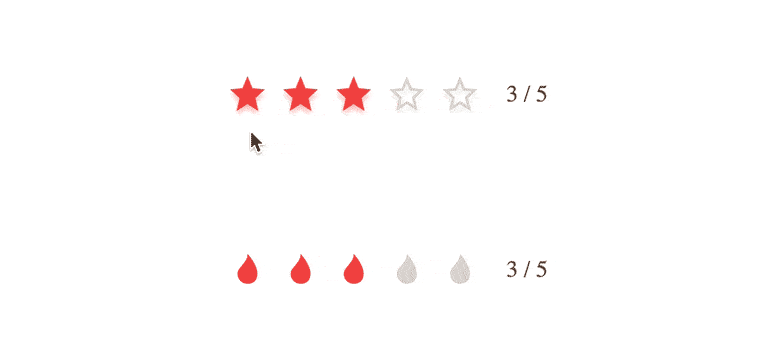 Kendo UI jQuery rating Kendo UI jQuery Rating Component