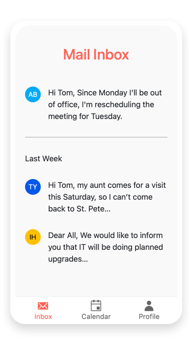 React Bottom Navigation Component