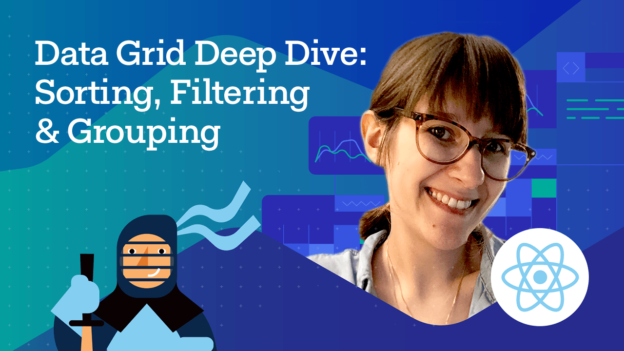 React Data Grid sorting filtering features