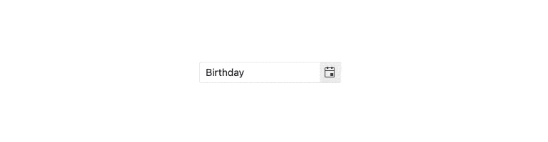 React DatePicker Component Floating Labels